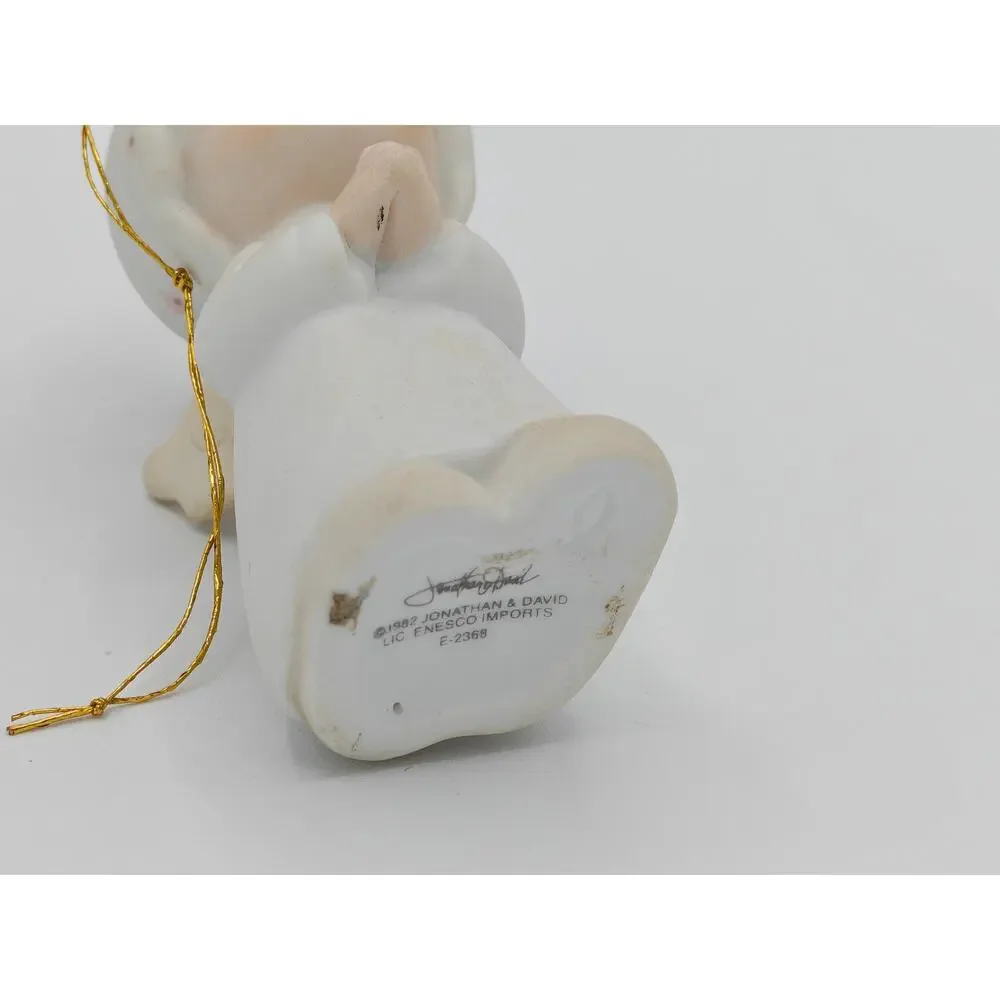 Precious Moments The First Noel E 2368 Ornament Selling Collection Enesco 1982
